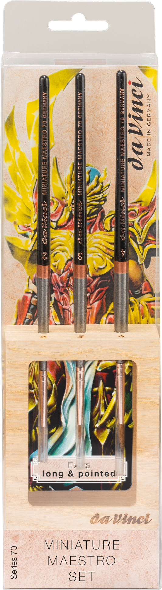 Premium DaVinci Maestro Miniature Brush Set 4066 Series 70