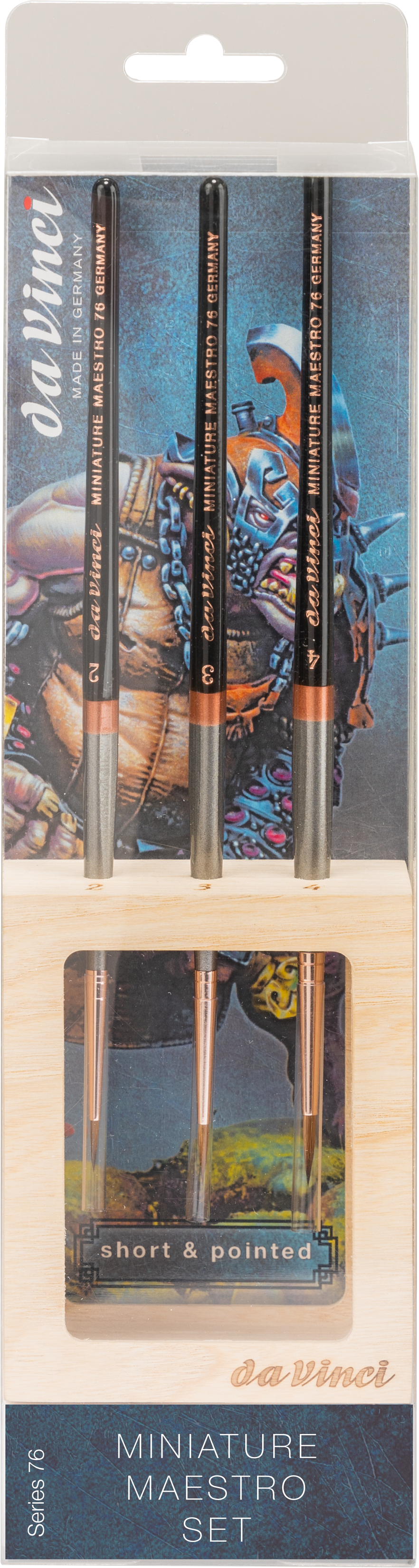 DaVinci Maestro Kolinsky Miniature Brush Serie 76