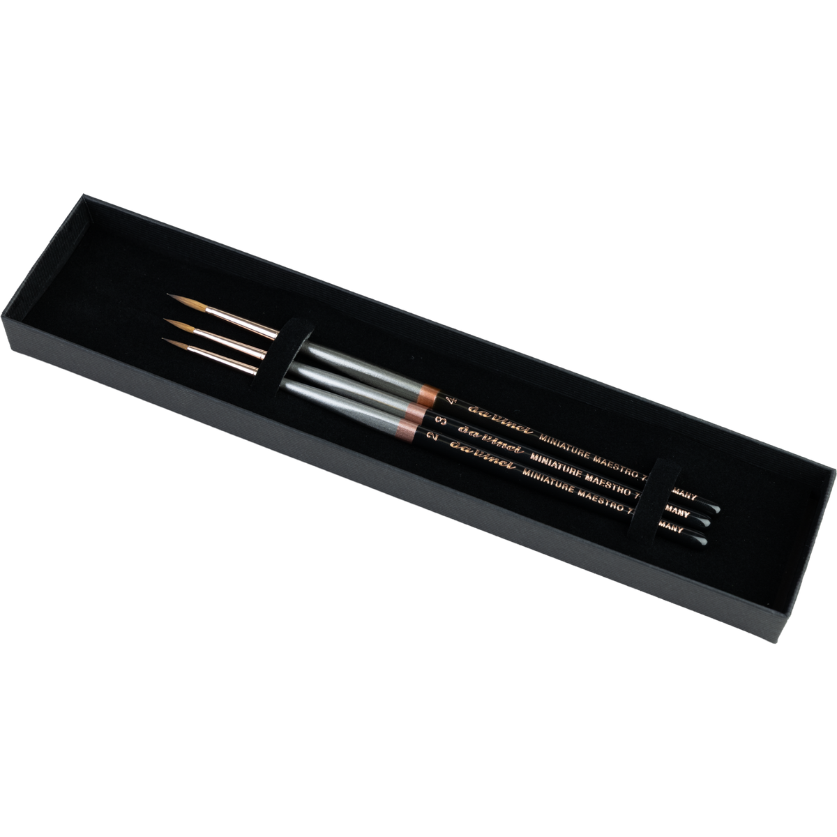Premium DaVinci Maestro Miniature Brush Box 5500 Series 76
